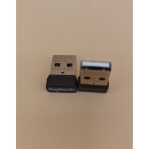 2x Logitech Nano USB Receiver CU0010 993-001106 Wireless Dongle Unifying PC